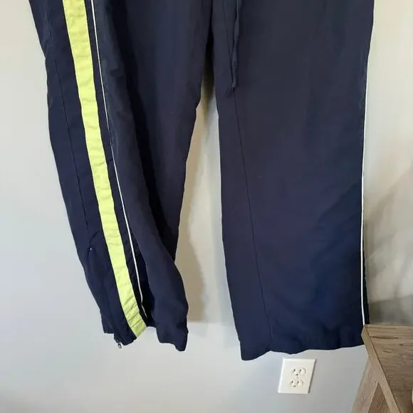 ThreeHearts Pull On Windsuit Pants Approx Size Medium w/ Pockets Athleisure Y2K - Picture 2 of 7